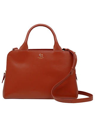 Radley Millbank Leather Medium Grab Bag, Paprika