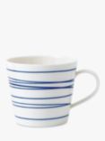 Royal Doulton Pacific Lines Mug, Blue/White, 350ml