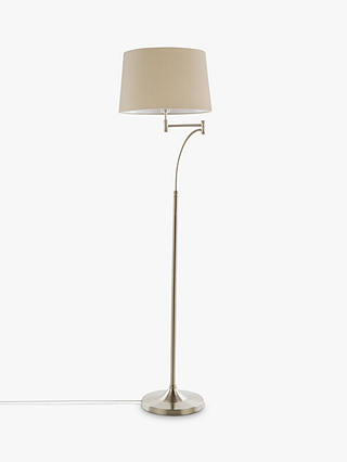 John Lewis Partners Evelyn Swing Arm, Floor Lamps With Extended Arm