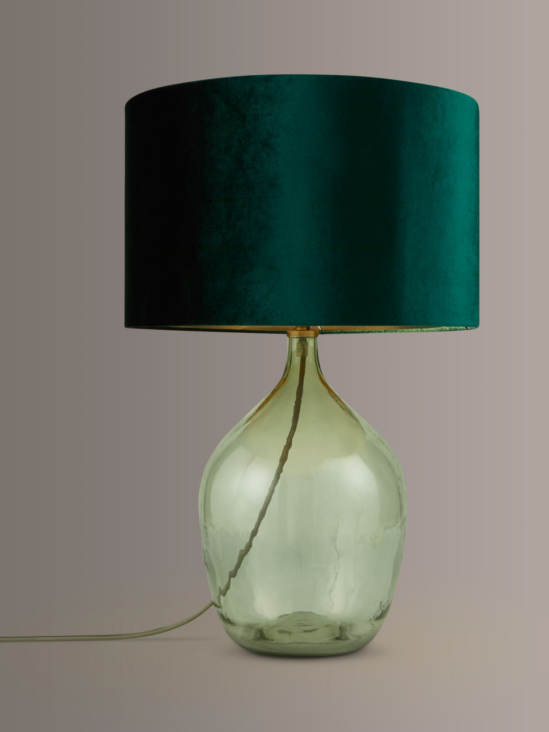 Croft Collection Robyn Bottle Glass, Glass Bottle Table Lamp Base