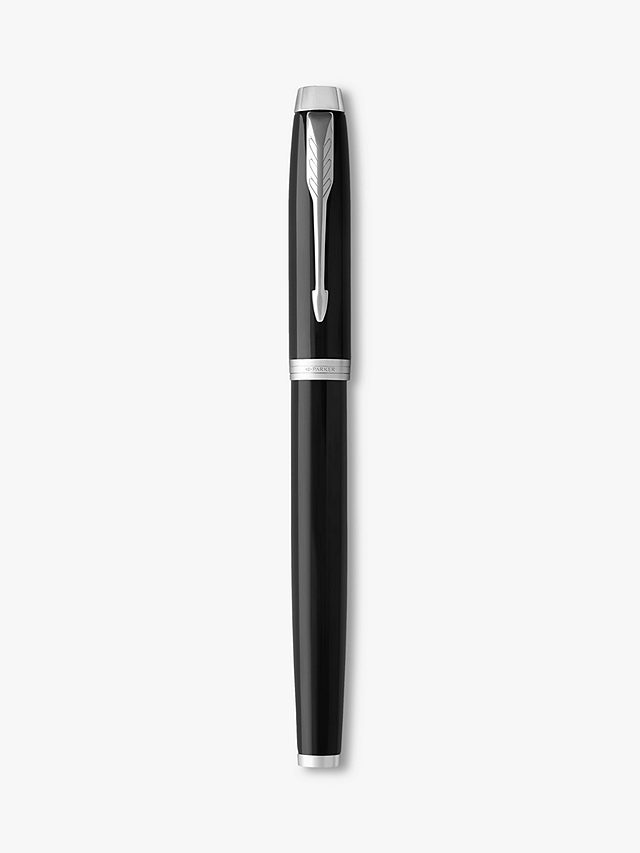PARKER Im Core Black Chrome Trim Rollerball Pen