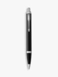 PARKER Im Core Black Chrome Trim Ballpoint Pen