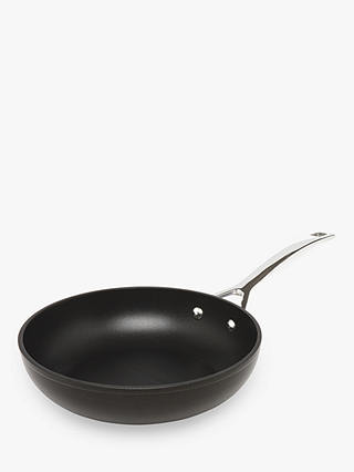 Le Creuset Toughened Non-Stick Deep Frying Pan, Black, Dia.26cm