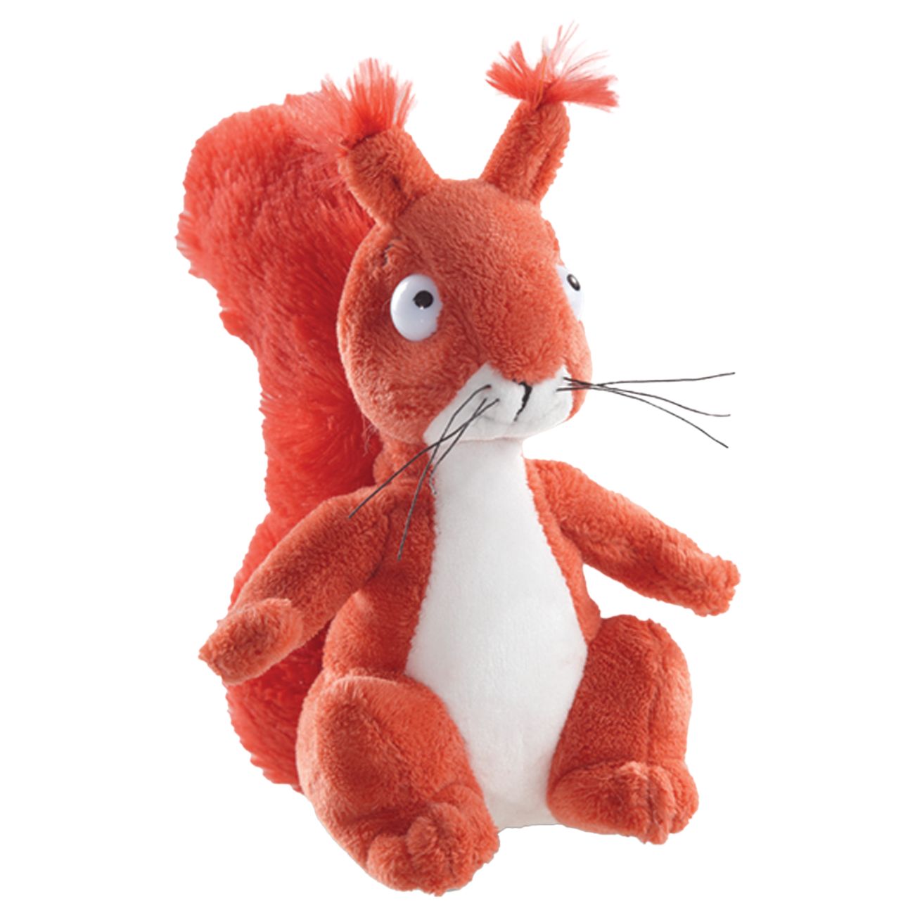 red squirrel soft toy