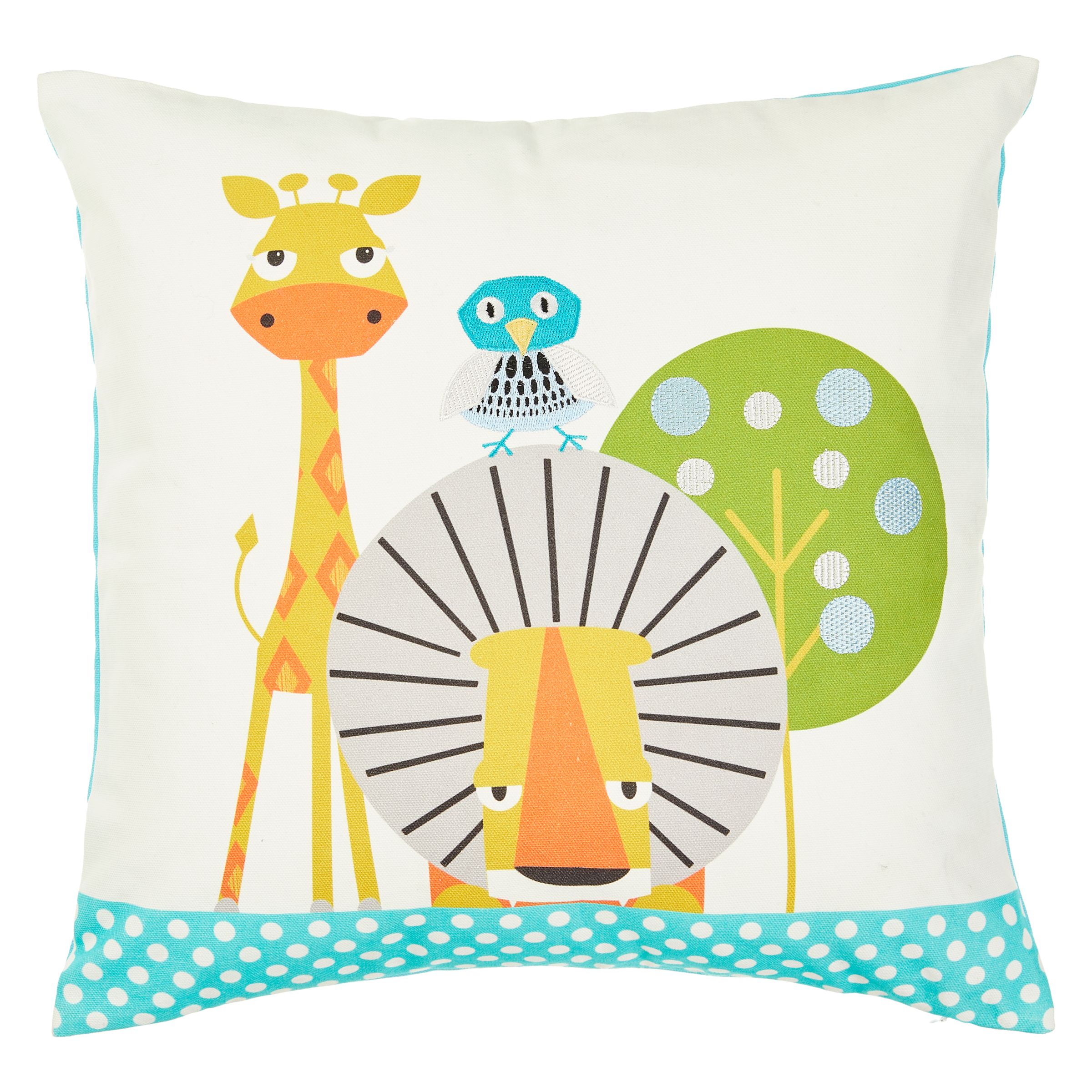 little home at John Lewis Wildside Square Cushion