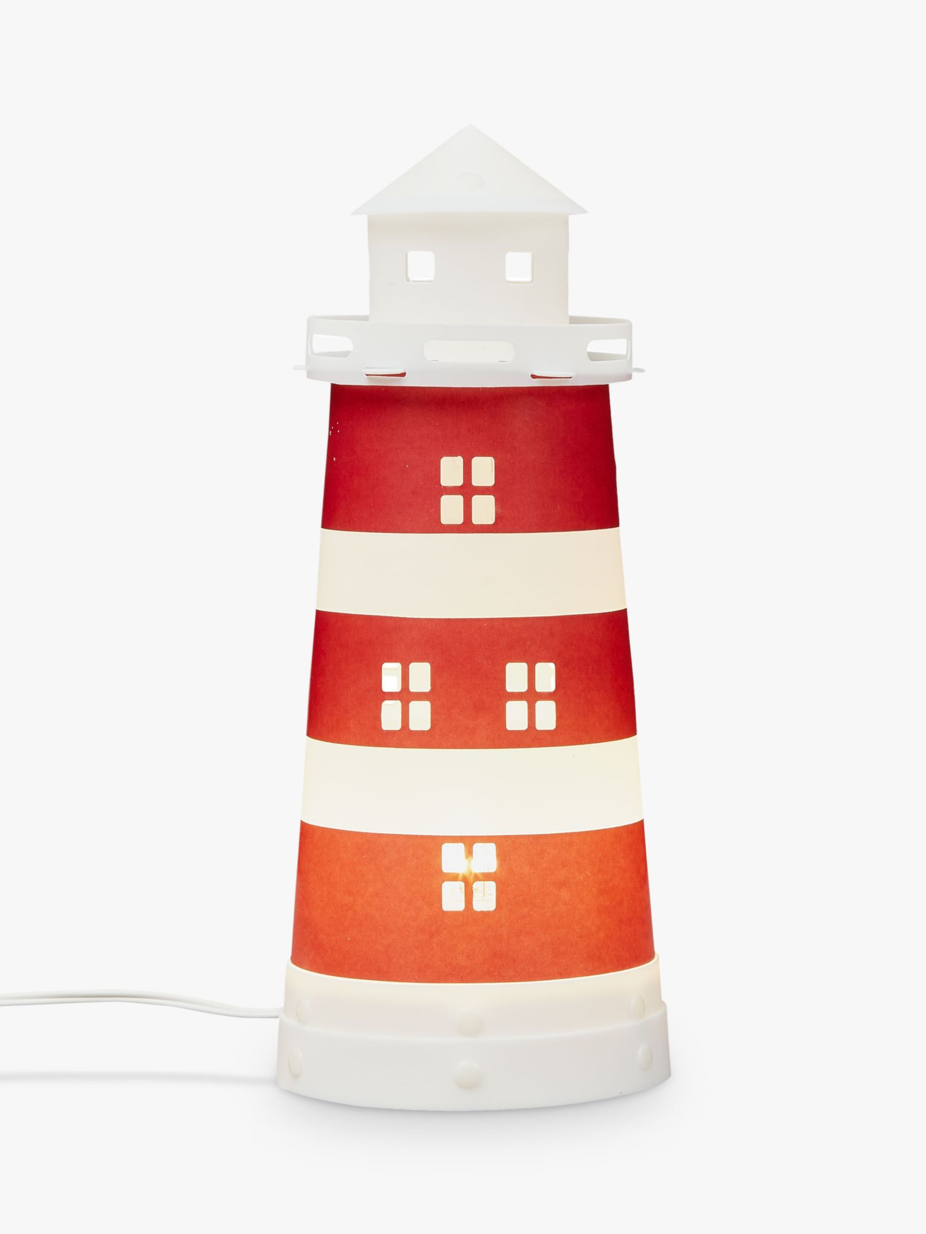 Little Home At John Lewis Noisy Harbour, Seahaven Lighthouse Table Lamp