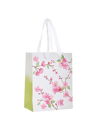 John Lewis & Partners Blossom Flitter Gift Bag