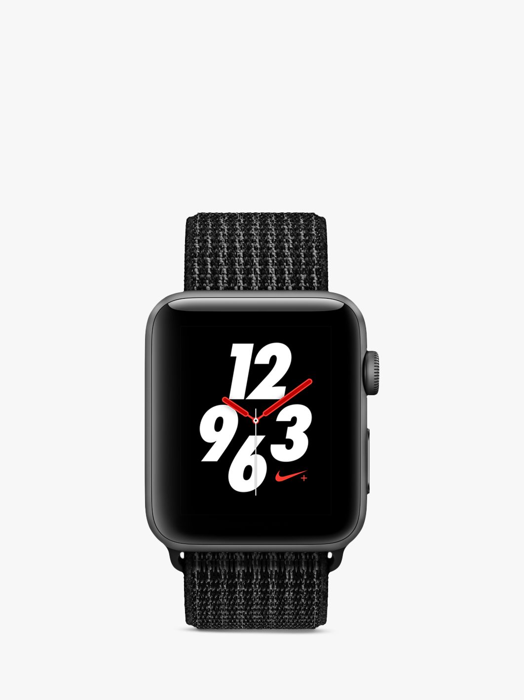 apple watch series 3 nike  42mm space grey aluminium case gps