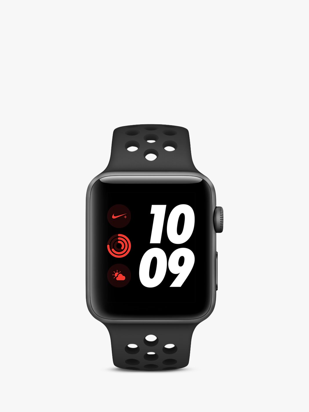 Apple Watch Nike+ Series 3, GPS and Cellular, 42mm Aluminium Case with Nike Sport