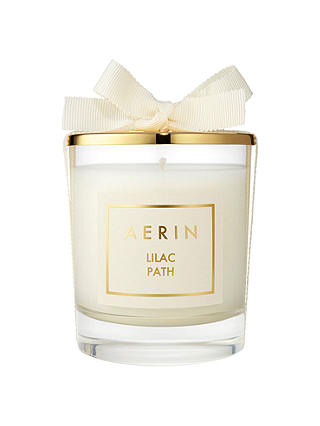 AERIN Lilac Path Scented Candle, 200g