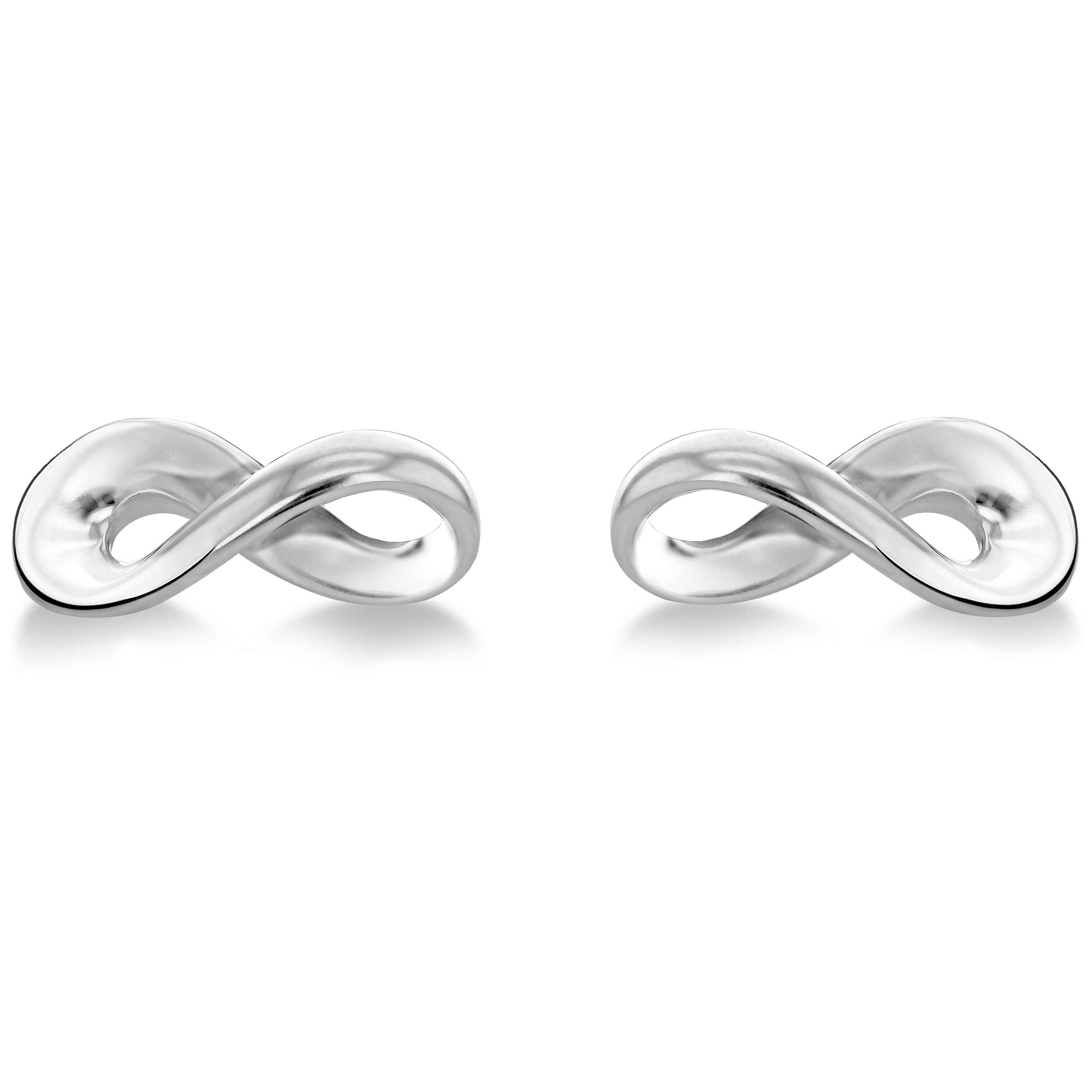 Buy Georg Jensen Infinity Cufflinks, Silver Online at johnlewis.com