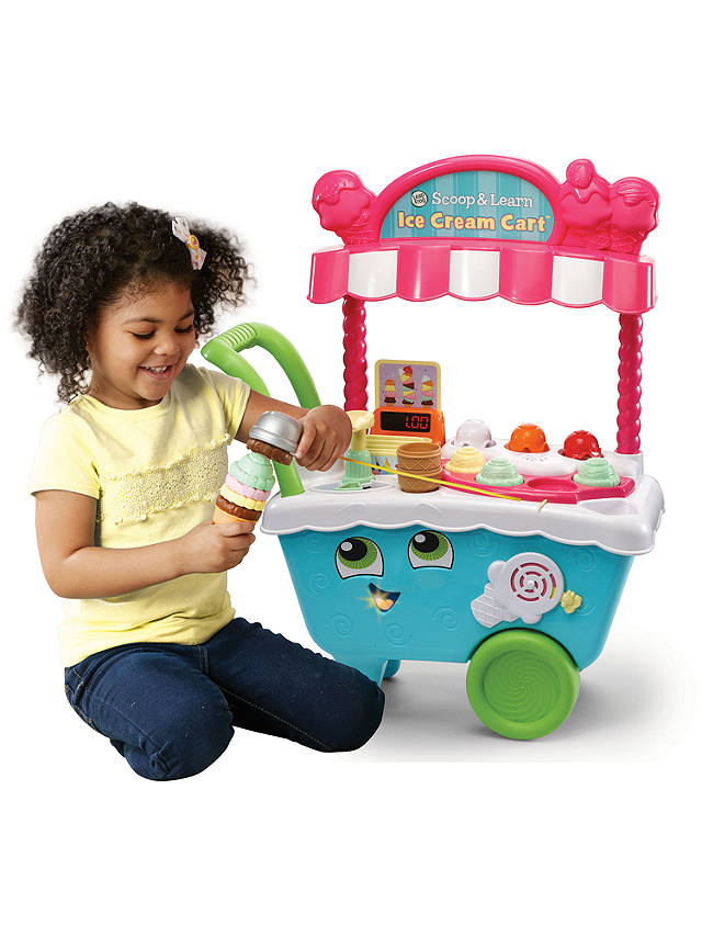 Exclusive LeapFrog Scoop and Learn Ice Cream Cart Deluxe 
