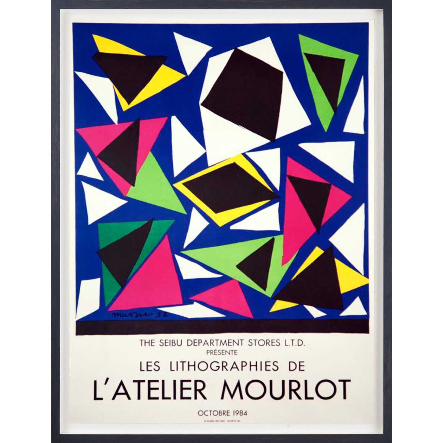 Henri Matisse - Les Lithographies de L'Atelier Mourlot Framed Print Review