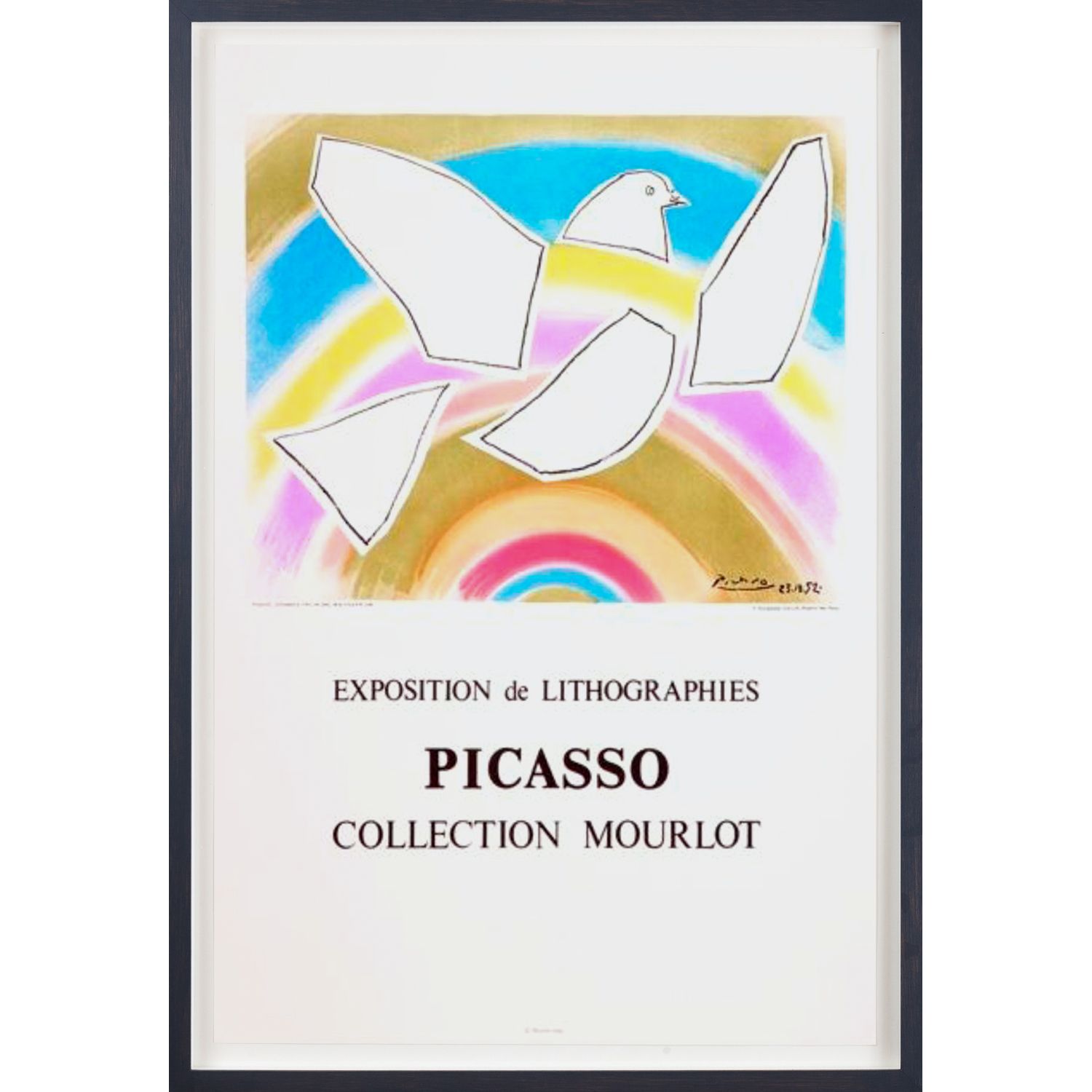 Picasso - Mourlot The Rainbow Dove Framed Print Review