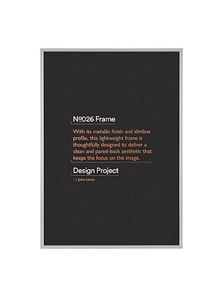 Design Project by John Lewis No.026 Metal Photo Frame, A2