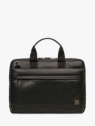 Knomo Foster Leather Briefcase for 14" Laptops