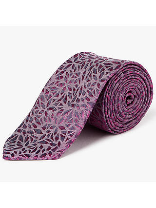 Calvin Klein Botanical Weave Tie
