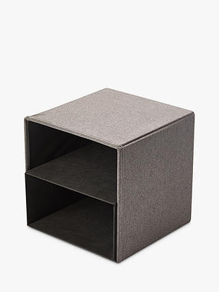 Kvell Stax Storage Cube, Small, Grey Mid