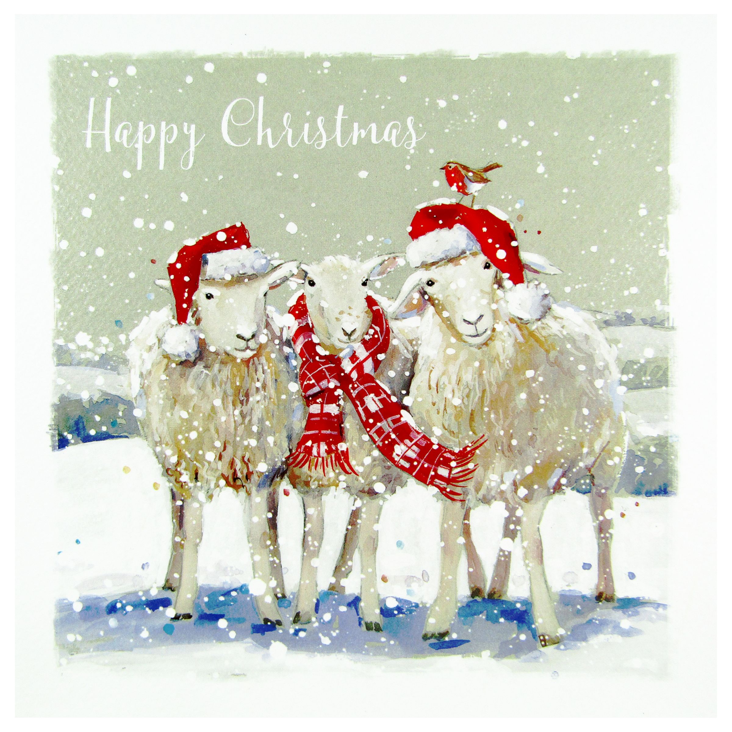 Buy Ling Designs Winter Woolies Christmas Card  John Lewis
