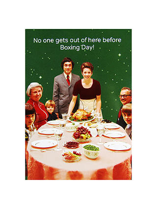 Cath Tate Boxing Day Christmas Card