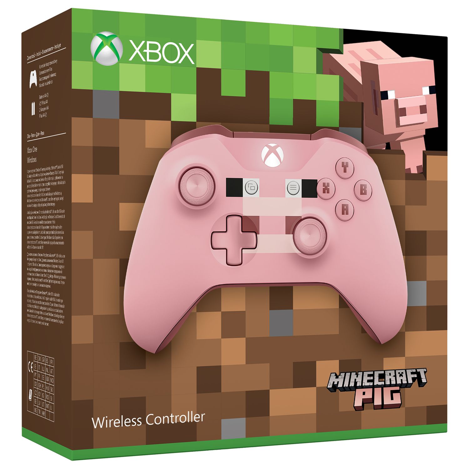 xbox one controller minecraft pig