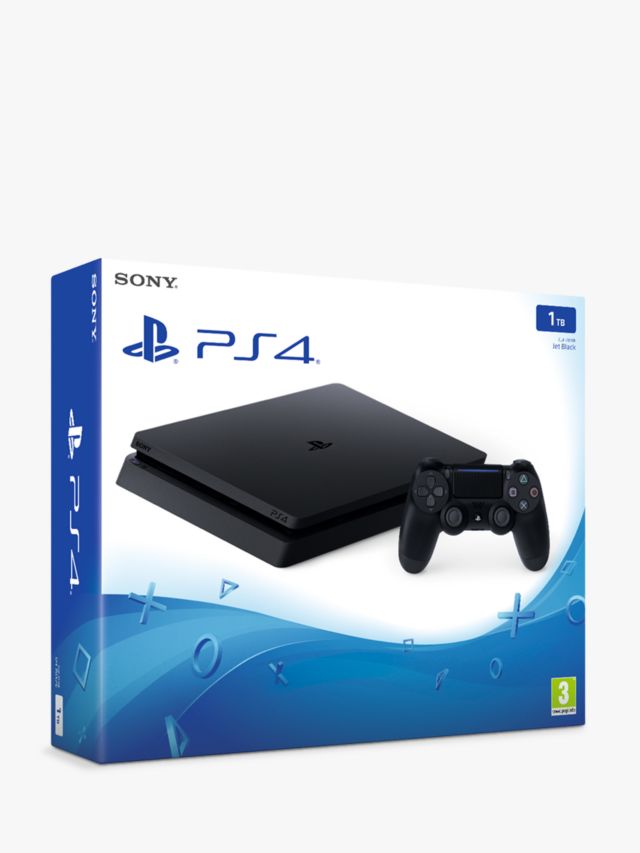 Sony PlayStation 4 Slim PS4 Slim - 1TB Jet Black Console - Very
