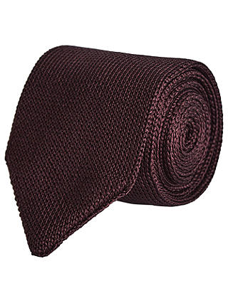 Reiss Canter Knit Silk Tie