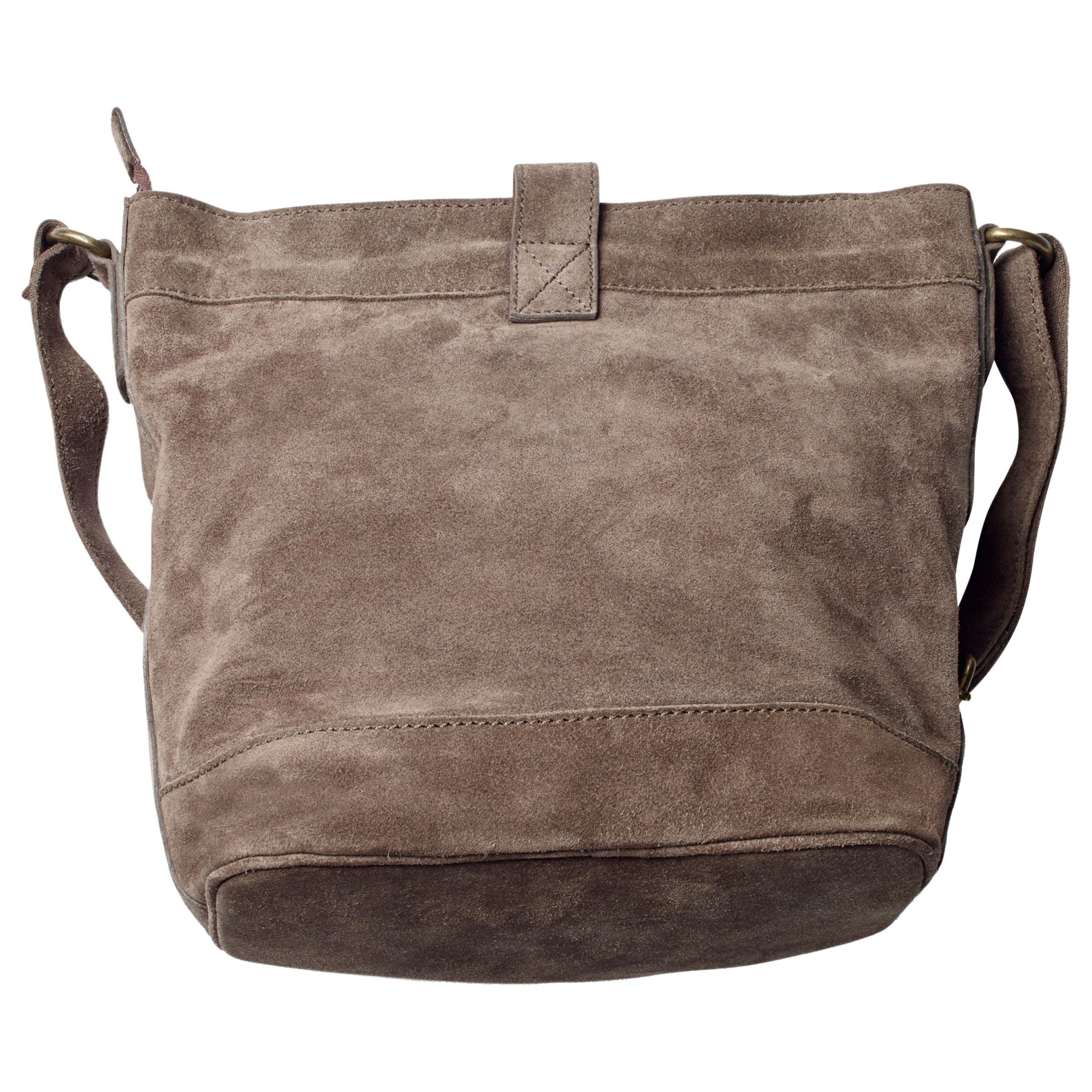 fat face suede bag