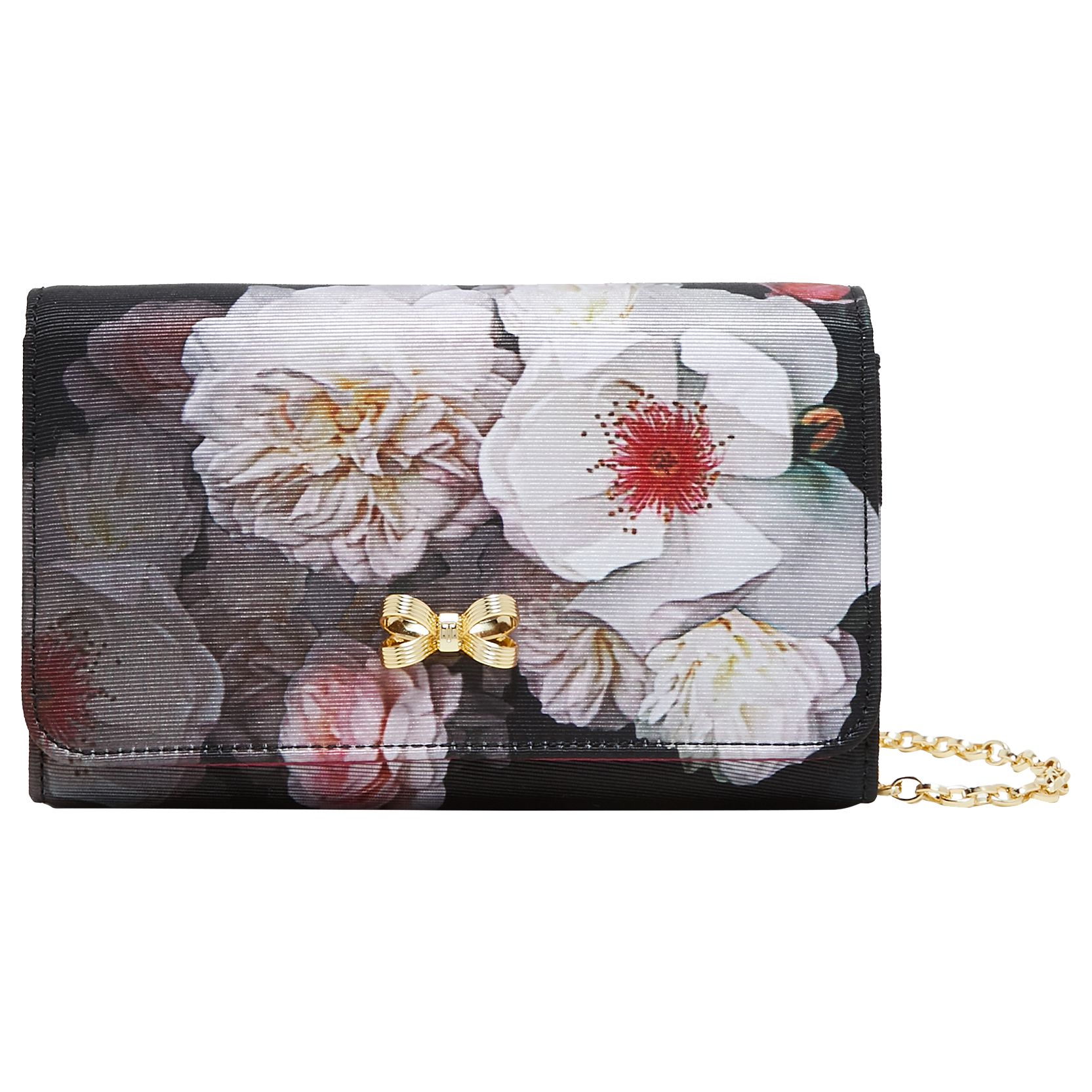 ted baker grey clutch bag