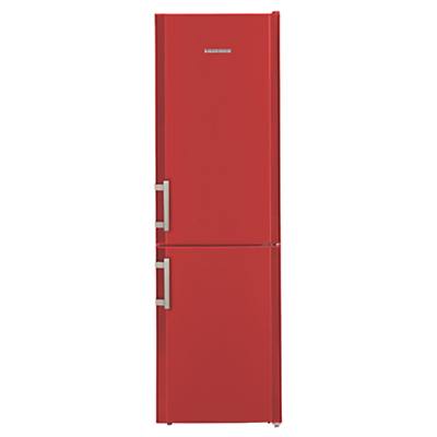 Liebherr CUFR3311 Freestanding Fridge Freezer, A++ Energy Rating, 55cm Wide, Red