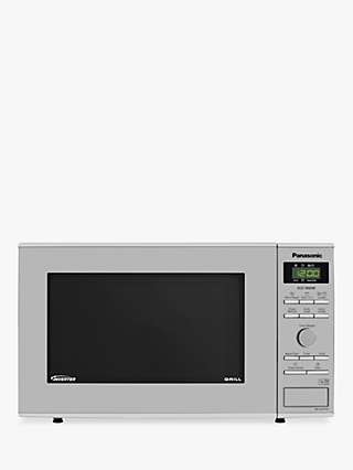 Panasonic NN-GD37HSBPQ Freestanding Microwave with Grill, Stainless Steel