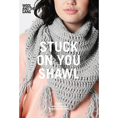 Wool and the Gang Stuck On You Shawl Crochet Pattern Review