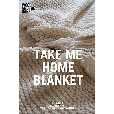 Wool and the Gang Take Me Home Blanket Knitting Pattern Review