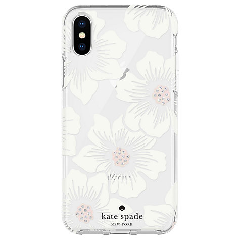 Buy kate spade new york Floral Hard Case for iPhone X Online at johnlewis.com