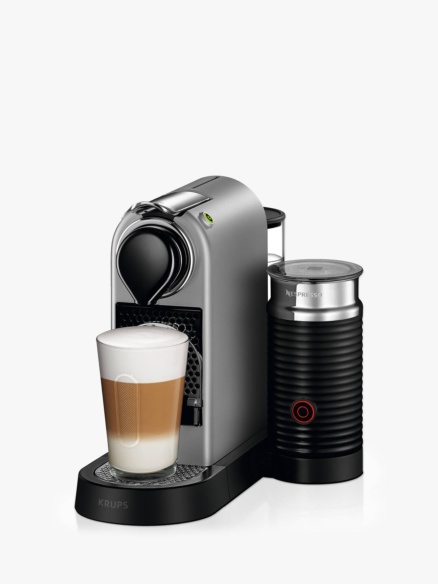 Nespresso CitiZ & Milk Coffee Machine by KRUPS with Milk