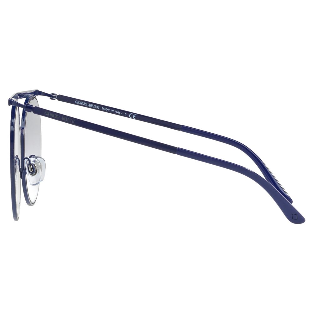 Giorgio Armani AR6069 Round Sunglasses, Navy/Blue Gradient