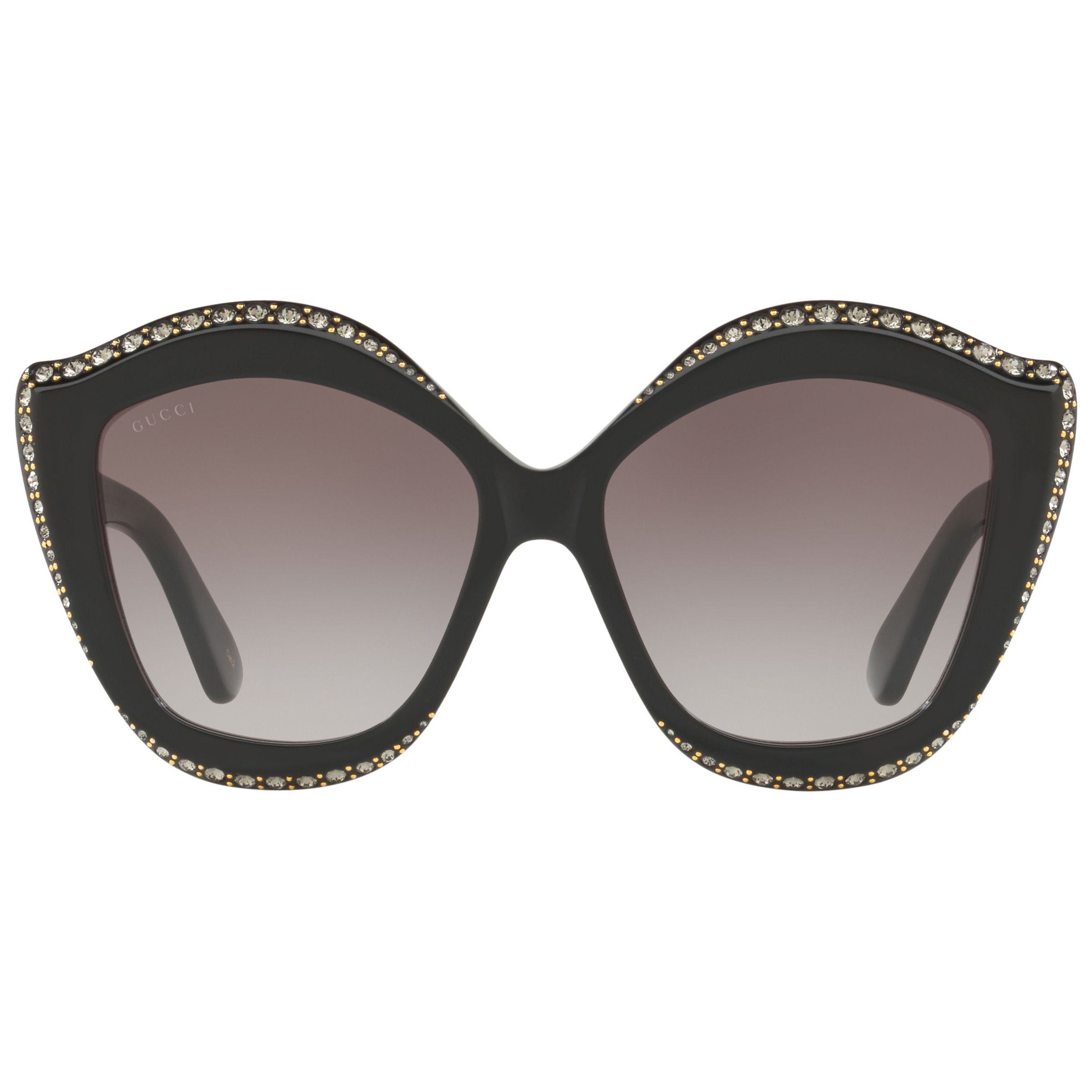 Gucci Gg0118s Embellished Cats Eye Sunglasses 