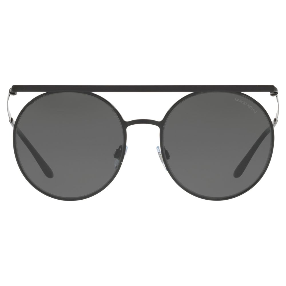 Giorgio Armani AR6069 Round Sunglasses, Black