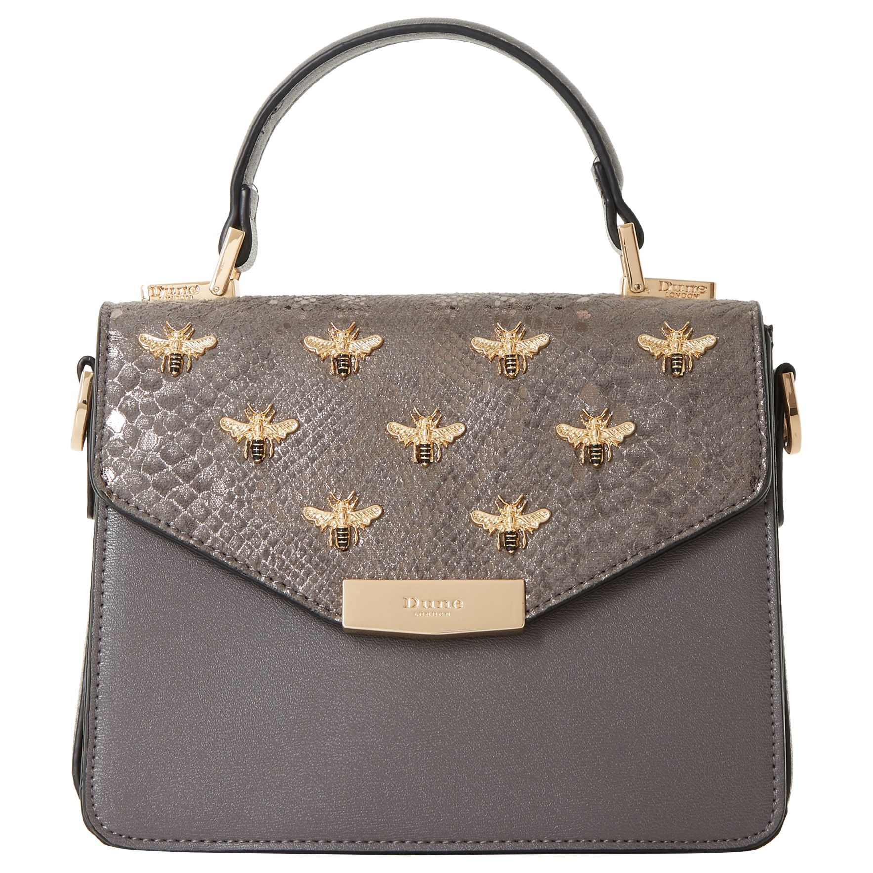 dune studded bee tote bag