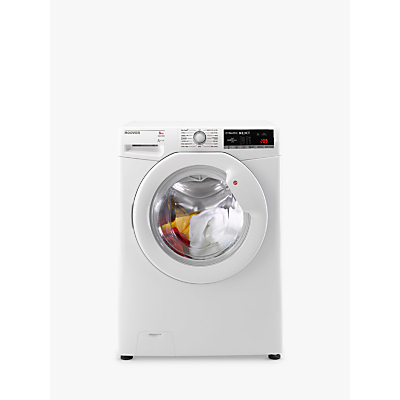 Hoover DXOA68LW3 Freestanding Washing Machine, 8kg Load, A+++ Energy Rating, 1600rpm Spin, White