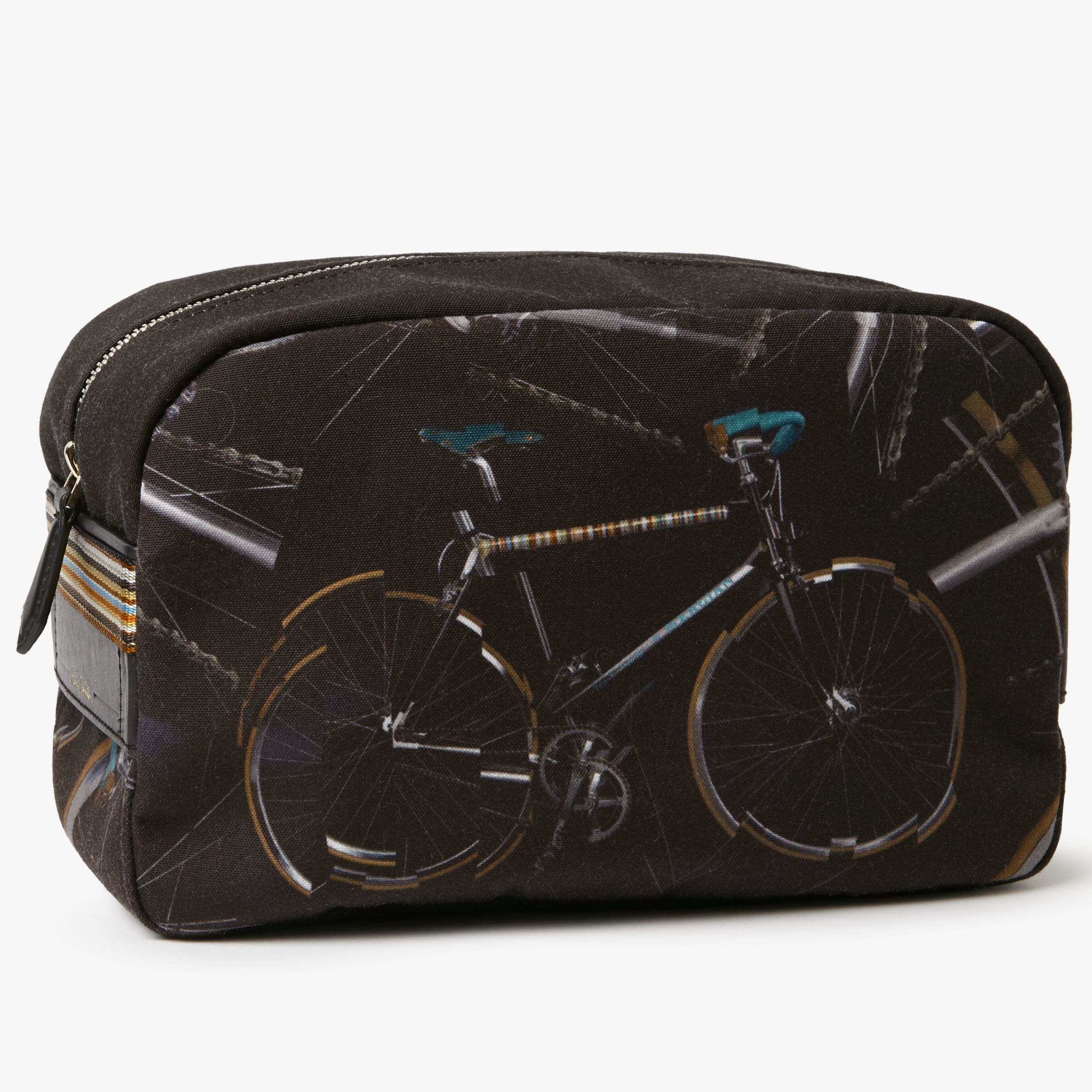 Paul Smith Mainline Cycling Print Wash Bag Mens Brand New