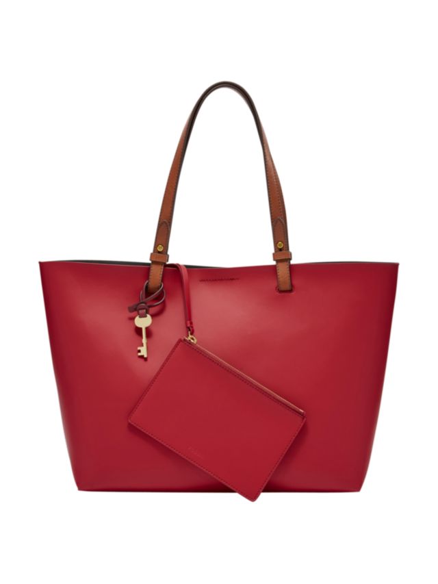 Fossil rachel satchel online red