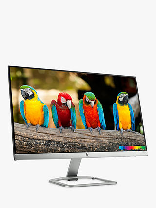 HP 24er LCD Full-HD IPS Anti-Glare Monitor, 23.8", Silver