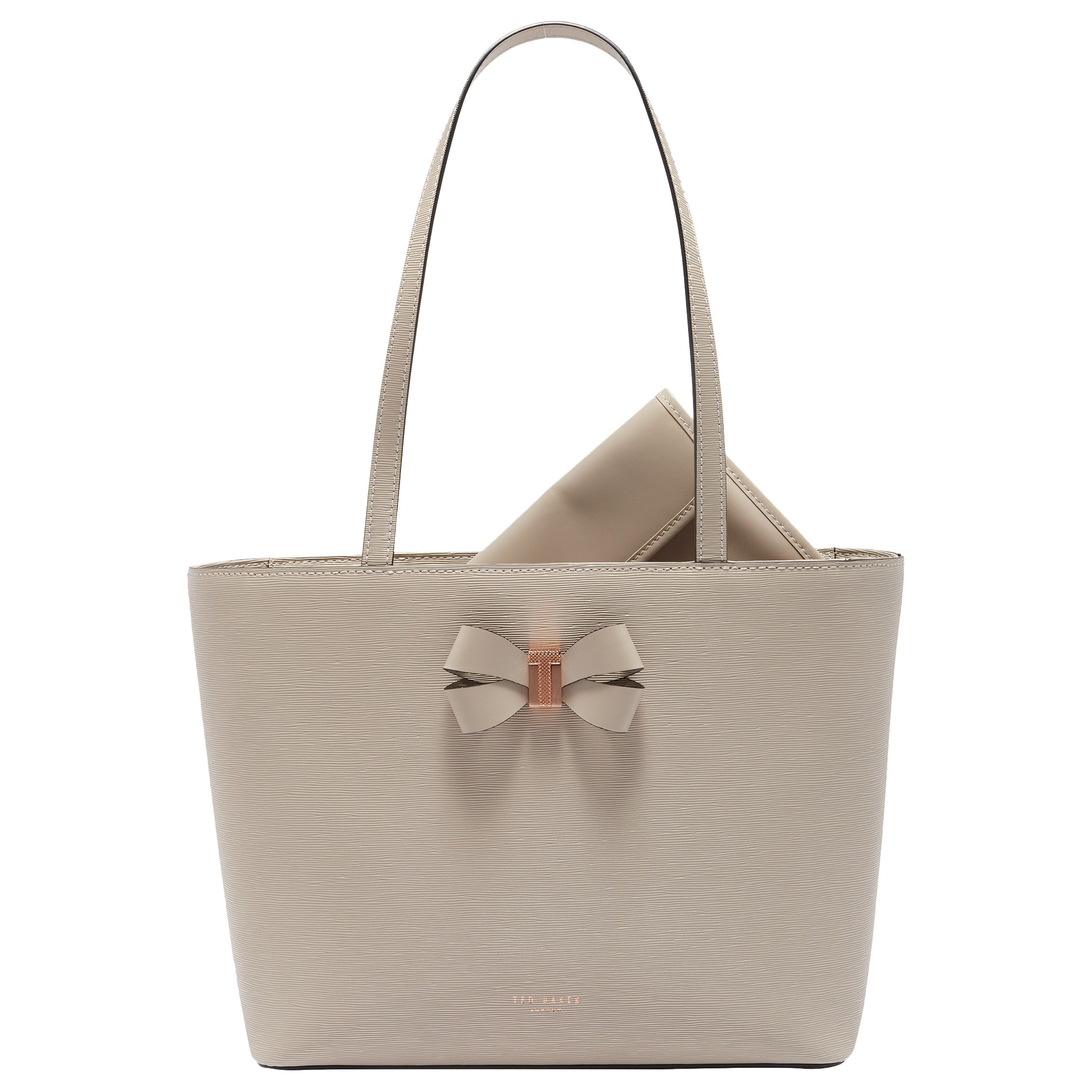 ted baker bow detail shopper bag