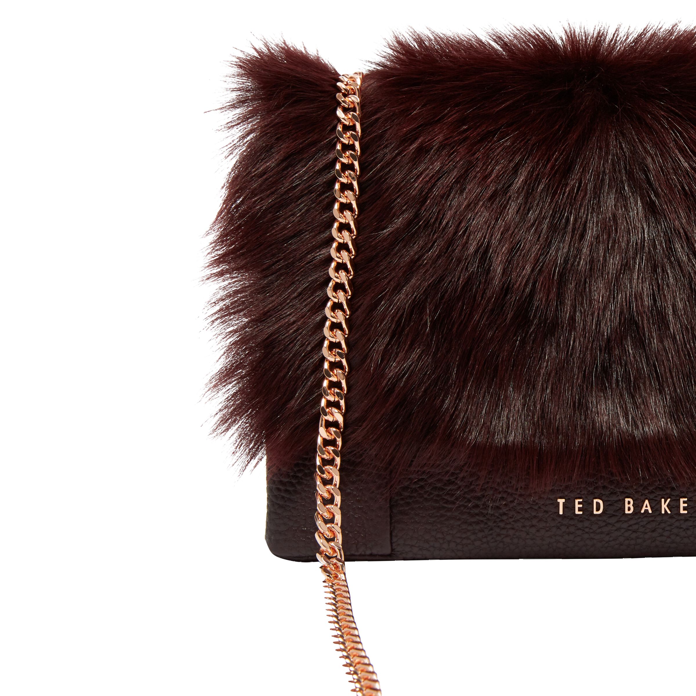 ted baker fur bag