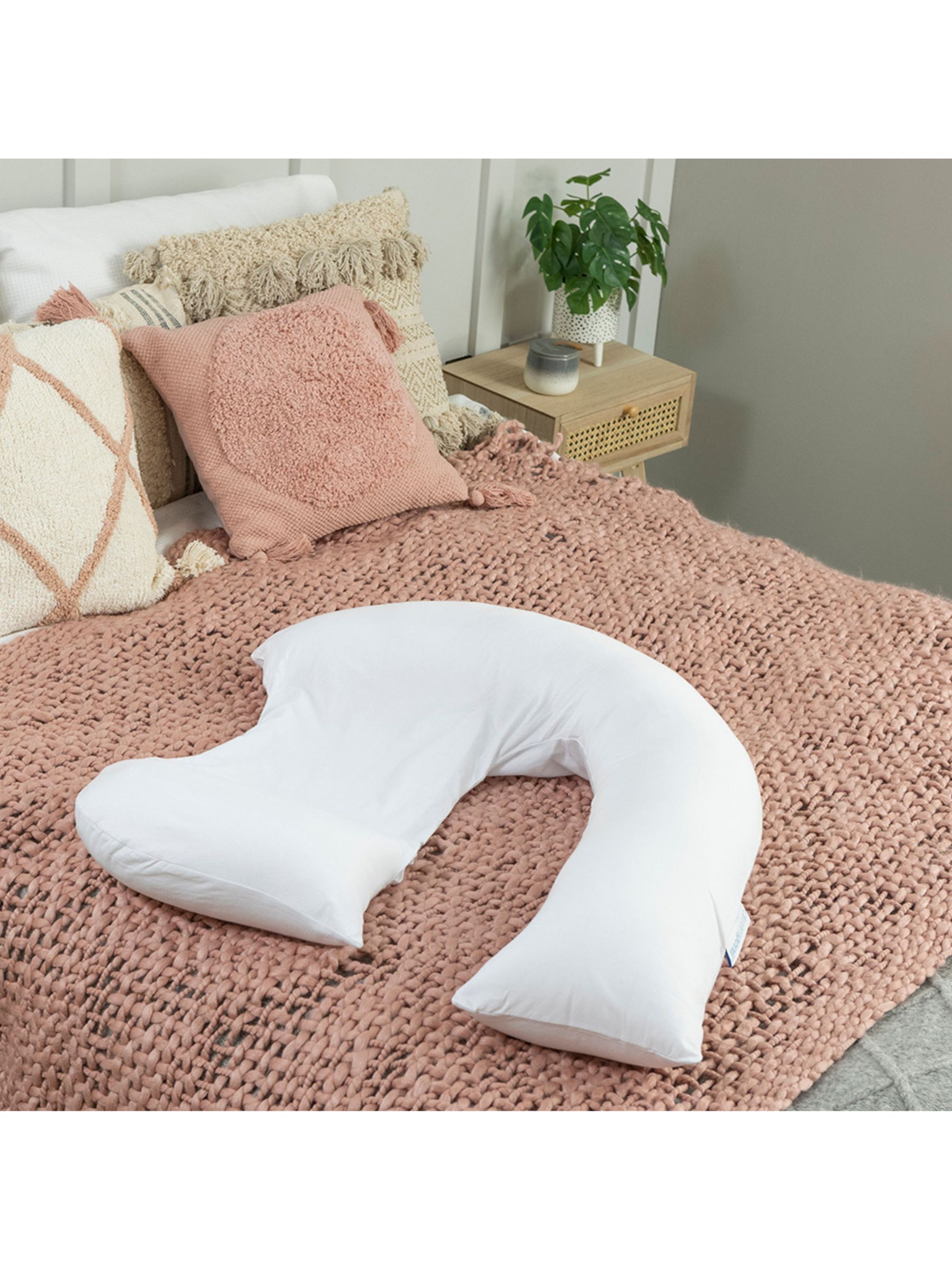 Dreamgenii Maternity And Nursing Pillow White At John Lewis