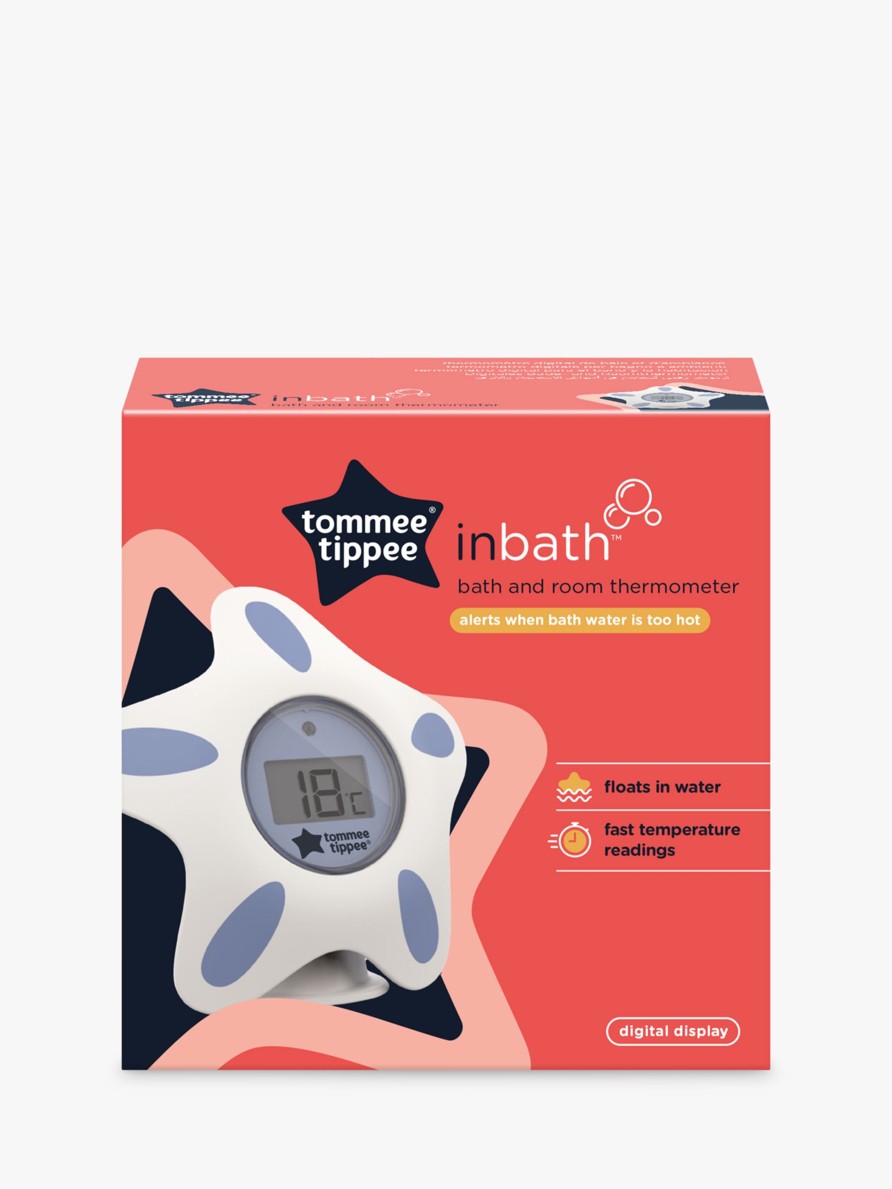 Tommee Tippee Closer to Nature In-Bath Digital Bath & Room