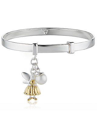 Molly Brown London Sterling Silver Fairy Wish Bangle