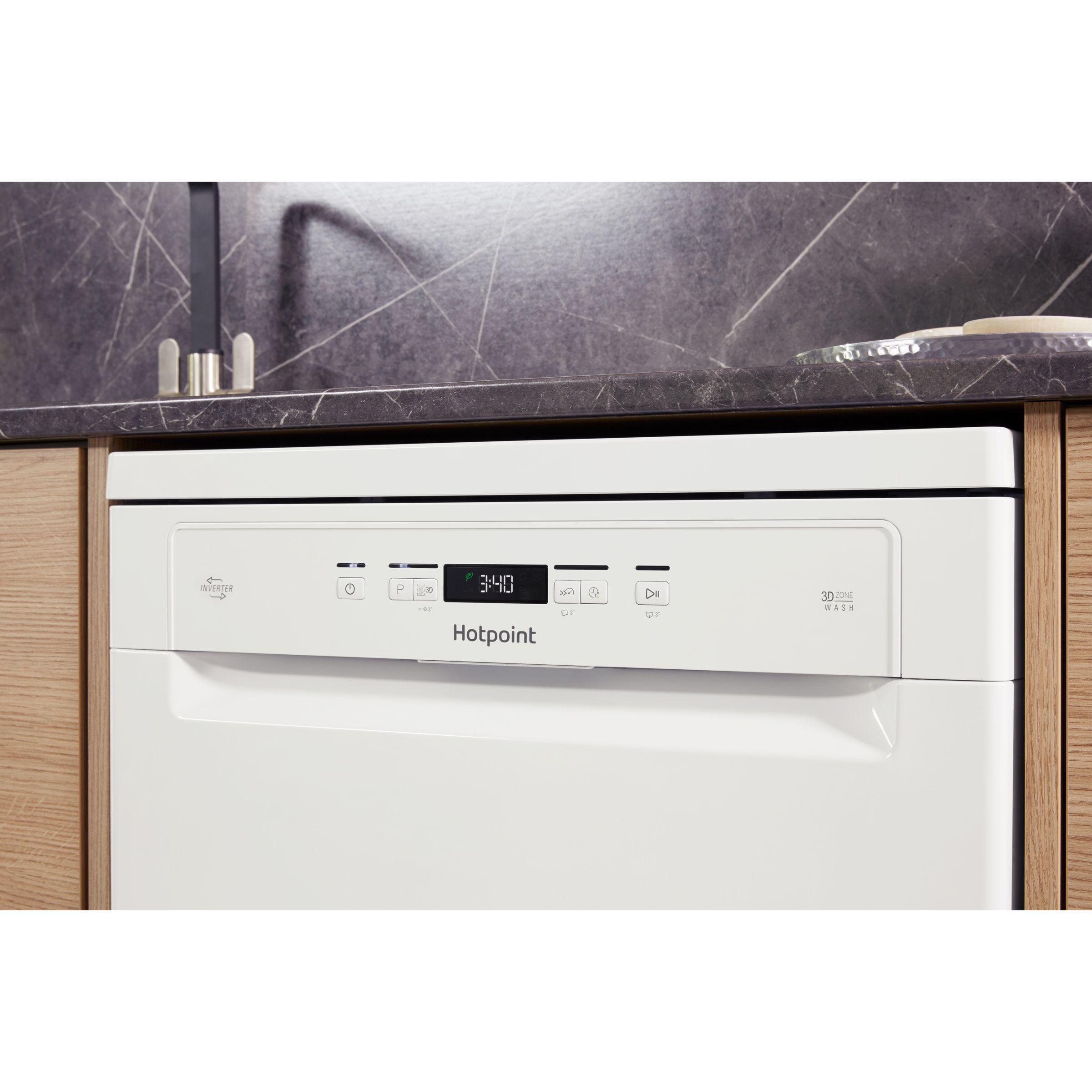 Hotpoint Hfo3c23 Wf Uk Freestanding Dishwasher White At John