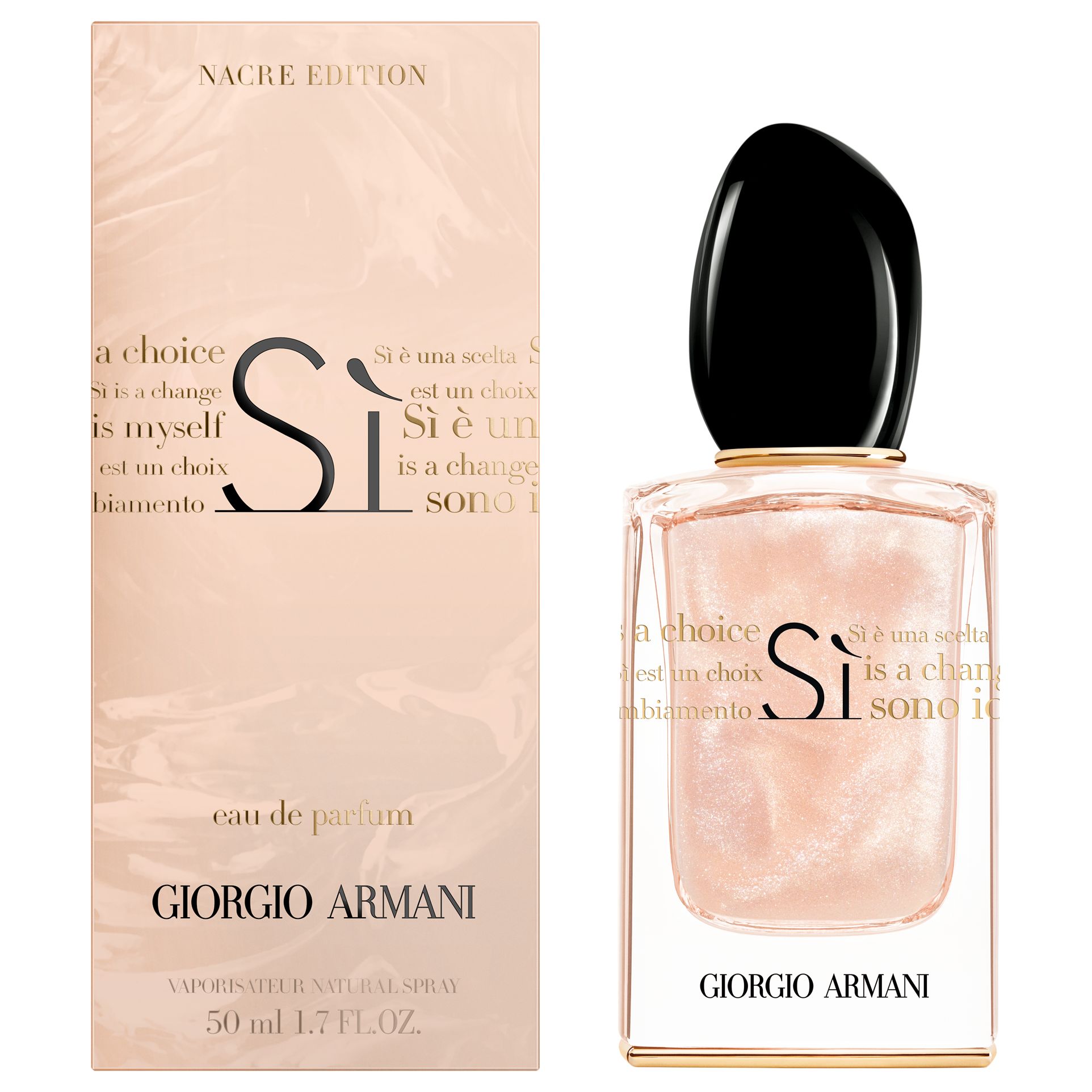 Giorgio Armani Si Nacre Sparkling Limited Edition Eau de Parfum, 50ml